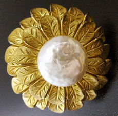 （画像用） Miriam Haskell ミリアムハスケル ブローチ