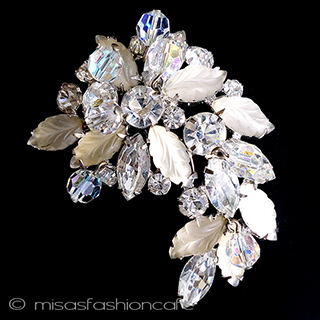 （画像用） Ｋｒａｍｅｒ　クレイマー クリスタル　ブローチ　