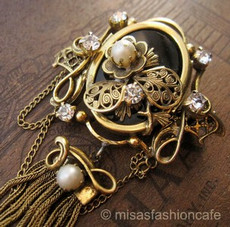 （画像用） アンティーク ブローチ兼ペンダント