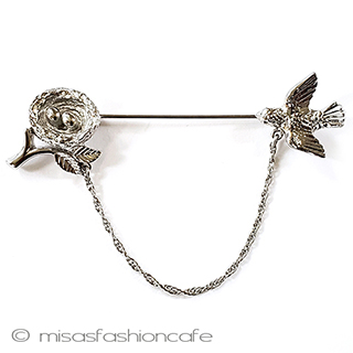 （画像用） ヴィンテージアクセサリー トリファリ　鳥＆卵