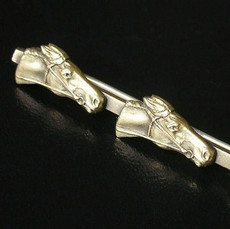 （画像用） Gold 馬ブローチ