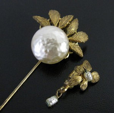 （画像用） Miriam Haskell ミリアムハスケル ブローチ