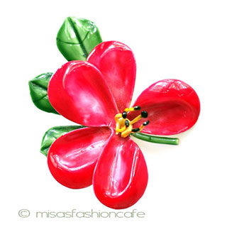 （画像用） Original By Robert　 フラワー　ブローチ