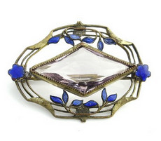 （画像用） アールヌーヴォー ブローチ