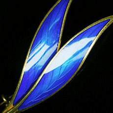 （画像用） ノルウェイ製 ブローチ SterlingSilver 銀製