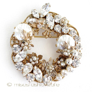 （画像用） Ｏｒｉｇｉｎａｌ　ｂｙ　Ｒｏｂｅｒｔ　 バロックパール・ブローチ