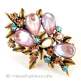 （画像用） サフィレット　ブローチ Ｆｌｏｒｅｎｚａ　フロレンザ