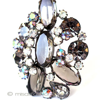 （画像用） Ｒｅｇｅｎｃｙリージェンシー クリスタル　ブローチ