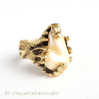 （画像用） ＴＲＩＦＡRI　トリファリ バロックパール　リング