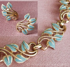 （画像用） Coro コロ 刻印 　ターコイズリーフ セット