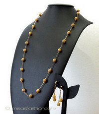 （画像用） Trifari　 トリファリ ゴールドBall　セット