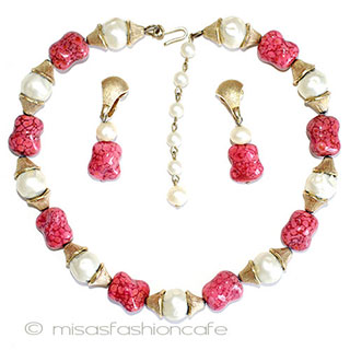 （画像用） Ｔｒｉｆａｒｉ　 トリファリ パール＆コーラルセット