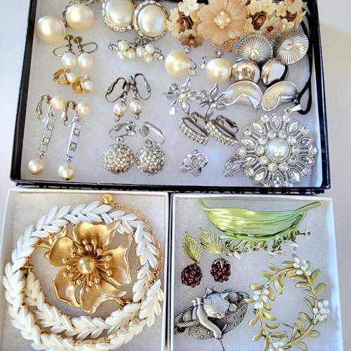 （画像用） コスチュームジュエリー お楽しみ袋レトロLots