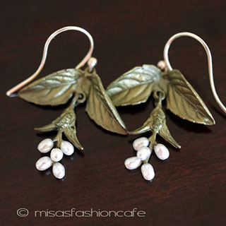 （画像用） マイケルミショー　バジル ピアスorクリップ 再販