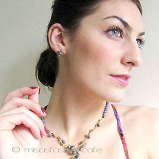 （画像用） マイケルミショー・ピアス 24Kgpブルーベリー再販