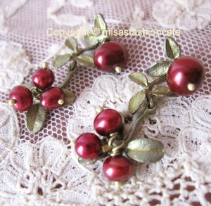 （画像用） Michaud マイケルミショー クランベリー ピアス