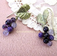 （画像用） Michaud ピアス アメジストの葡萄