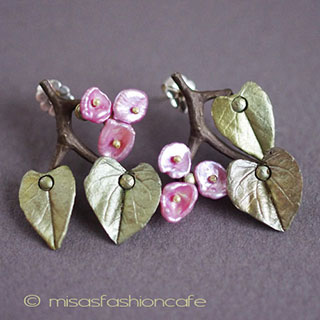 （画像用） マイケルミショー　再販！ ケシパール真珠ピアス