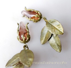 （画像用） Michaud ピアス　再販！ バラのつぼみ