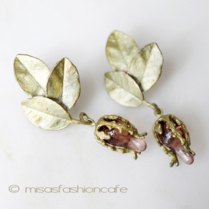 （画像用） Michaud ピアス　再販！ バラのつぼみ