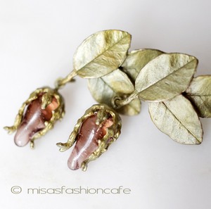 （画像用） Michaud ピアス　再販！ バラのつぼみ