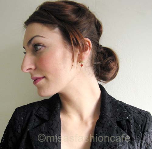 （画像用） マイケルミショー ピアス Tree of life