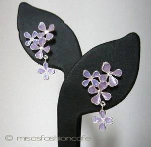 （画像用） マイケルミショー ピアス 銀製　スターリングシルバー