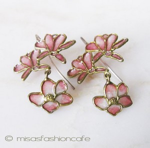 （画像用） マイケルミショー ピアス モクレン・マグノリア再販