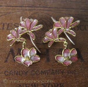 （画像用） マイケルミショー ピアス モクレン・マグノリア再販