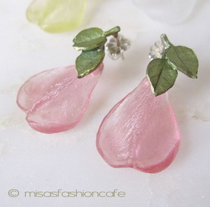 （画像用） マイケルミショー ピアス 　ローズの花びら　再販！