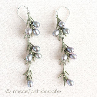 （画像用） Ｍｉｃｈａｕｄ　松の木 ピアス　または　クリップ