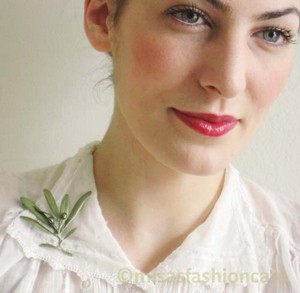 （画像用） マイケルミショーブローチ 真珠のオリーブ　再販！