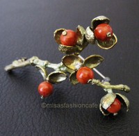 （画像用） Michaud ブローチ ビタースイートの実