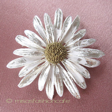 （画像用） マイケルミショー ブローチ ホワイトゴールド再販