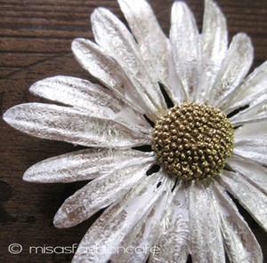 （画像用） マイケルミショー ブローチ ホワイトゴールド再販