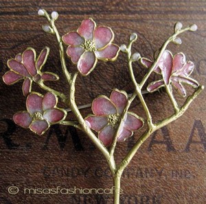 （画像用） マイケルミショー ブローチ 　モクレン・マグノリア