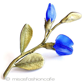 （画像用） マイケルミショー　再販 アートガラスの花