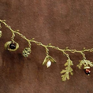 （画像用） マイケルミショー ブレス どんぐり・イチョウ・松