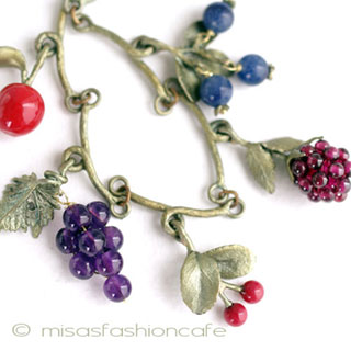 （画像用） Ｍｉｃｈａｕｄ　ブレスレット 天然石　フルーツ