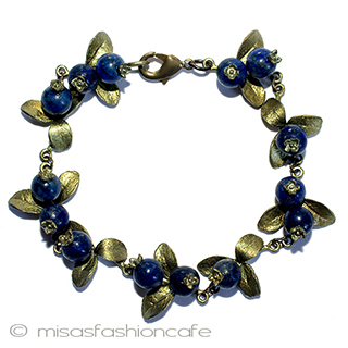 （画像用） マイケルミショー　再販！ ブルーベリーブレスレット