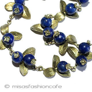 （画像用） マイケルミショー　再販！ ブルーベリーブレスレット