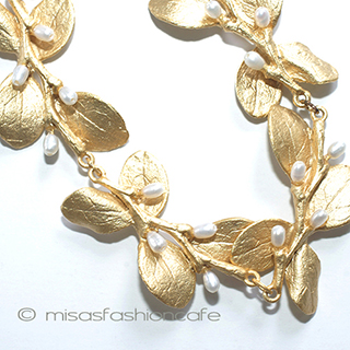 （画像用） マイケルミショー再販！ 真珠24Kgpブレスレット