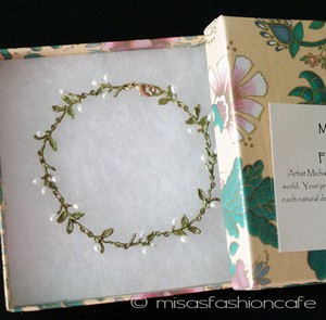 （画像用） マイケルミショー　再販！ カロライナ真珠ブレス