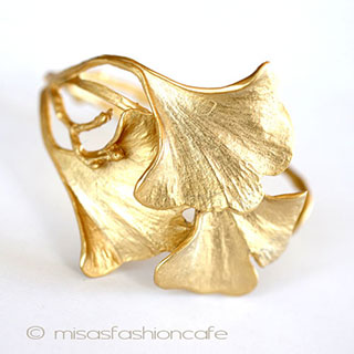 （画像用） マイケルミショー　再販！ 24Kgp　イチョウの葉　