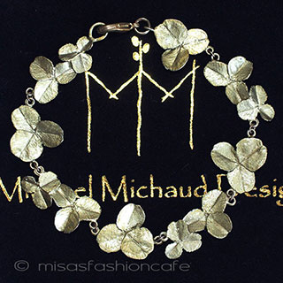 （画像用） マイケルミショー　再販！ 幸運のクローバーブレス