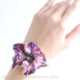 （画像用） マイケルミショー再販！ 真珠・朝顔バングル