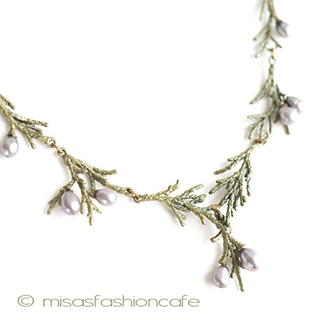 （画像用） マイケルミショー 再販！ 　真珠　松ネックレス