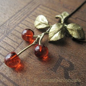 （画像用） マイケル ミショー再販！ チェリー ネックレス