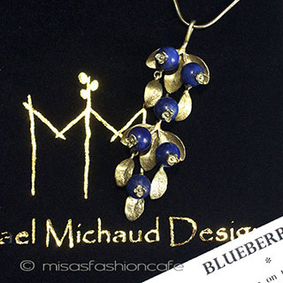 （画像用） Michaud ネックレス ブルーベリー再販！