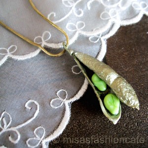 （画像用） マイケルミショー ネックレス 枝豆・えだまめ 再販！